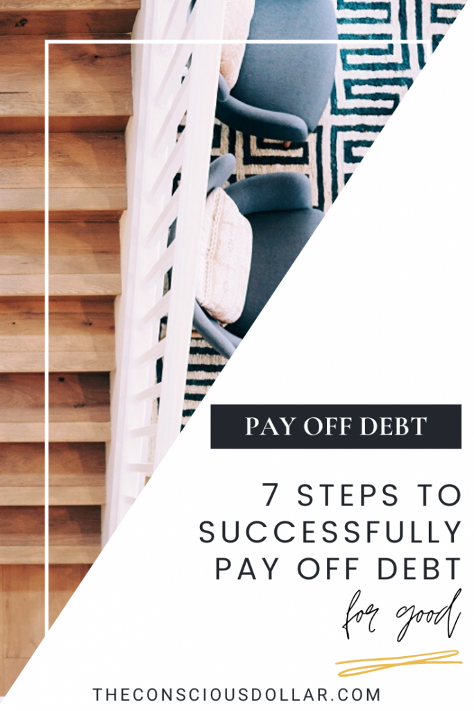7 steps to successfully pay off debt
